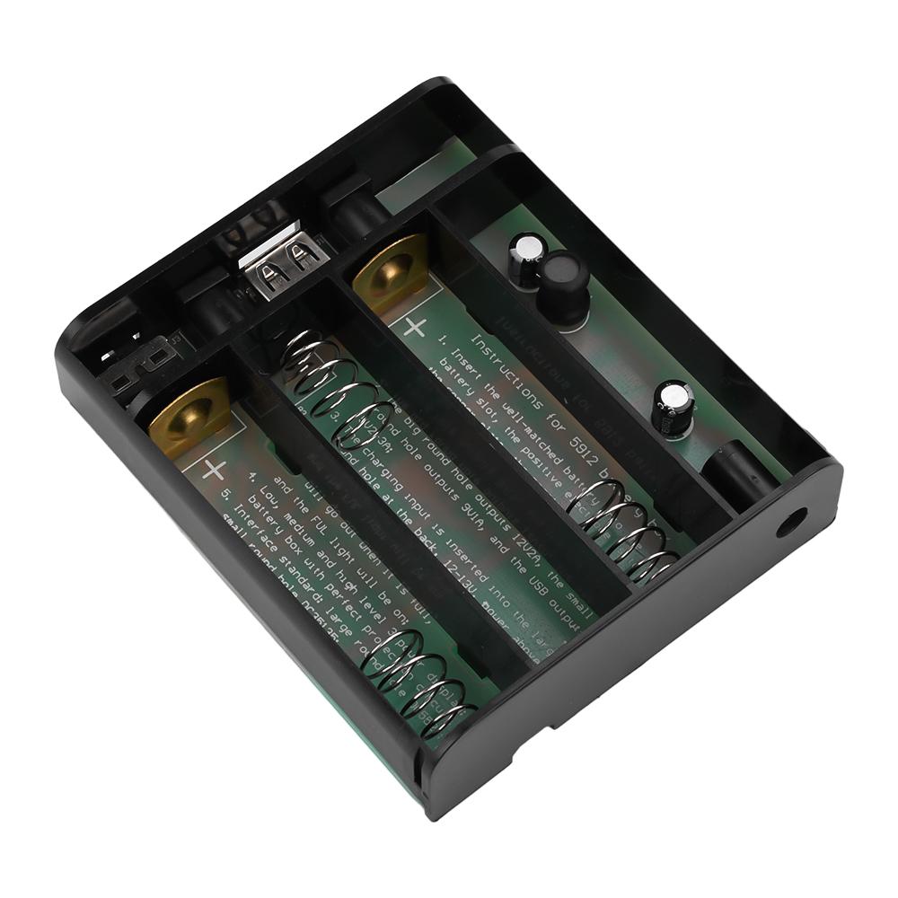 18650 Battery Uninterrupted Power Supply DIY Power Bank Box for House Router Cellphone Tablet Modem DC UPS 5V 9V 12V Output