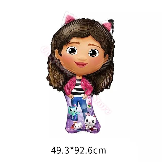 Gabby Dollhouse Birthday Party Favors Gabby Bracelets Stikers Cake Topper Balloons Classroom Rewards Party Pinata Fillers Gifts