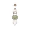 Classical Chinese cheongsam pressure placket pendant jade pendant fringed pendant retro court ancient Hanfu high-end accessories