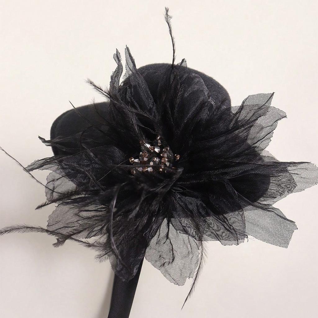 Beading Flapper Fascinator 1920s Prom Dancer Headpiece for Special Event Wedding Engagement Night Headwear Hair Styling