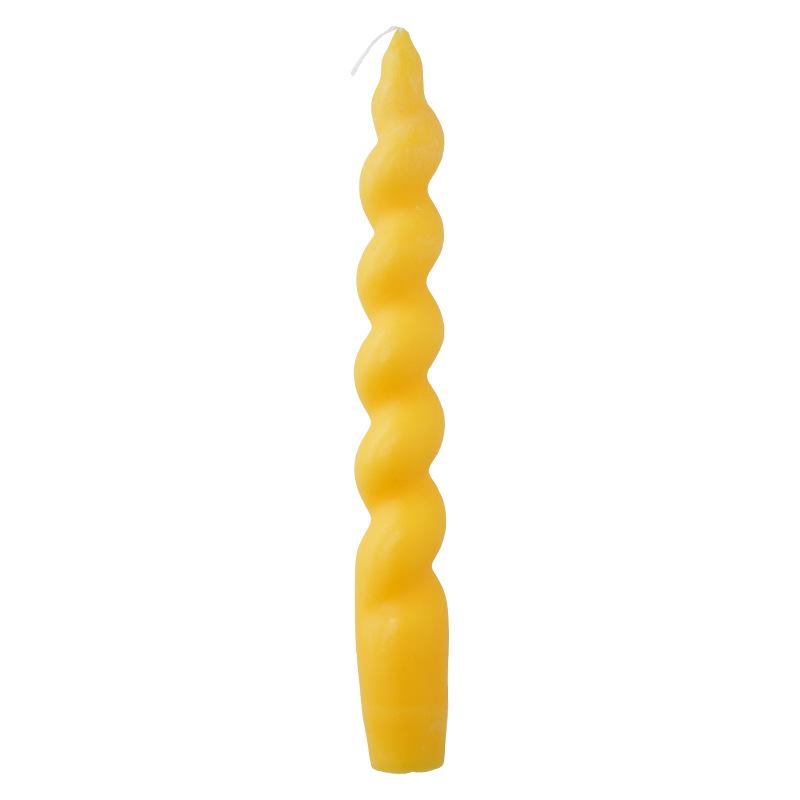 Twisted Spiral Scented Gift Candle: Handmade Aromatherapy with Long Rod Design.