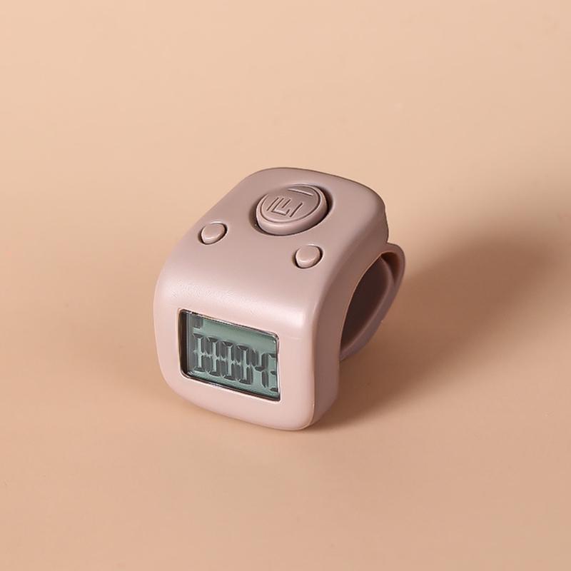 Elektronischer Fingerzähler, rücksetzbarer 6-stelliger LCD-Zähler mit elektronischer Digitalanzeige, Finger-Handzähler