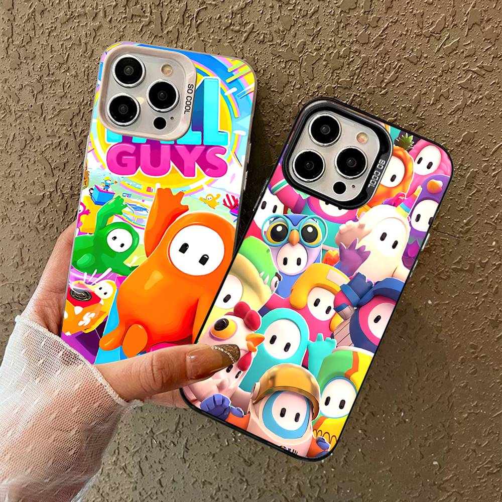 F-Fall G-Guys Party Game Color Phone Case For IPhone 17 16 15 14 13 12 11 Pro Max Plus Pro Shell