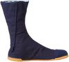 K-WORK K-Guard Indigo-Dyed Tabi Socks, 10-Piece Kohaze Tabi with Toe Cap, KGA10-AI-270, Men's Indigo, JP, Size 25.0 (25cm)
