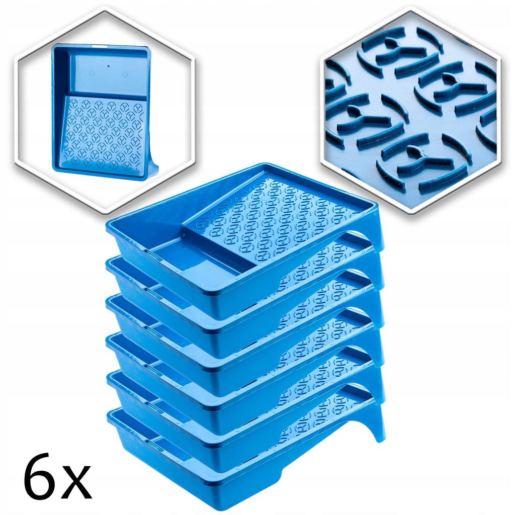 KADAX Malerwanne Groß Für Farbroller Set x 6 Stück