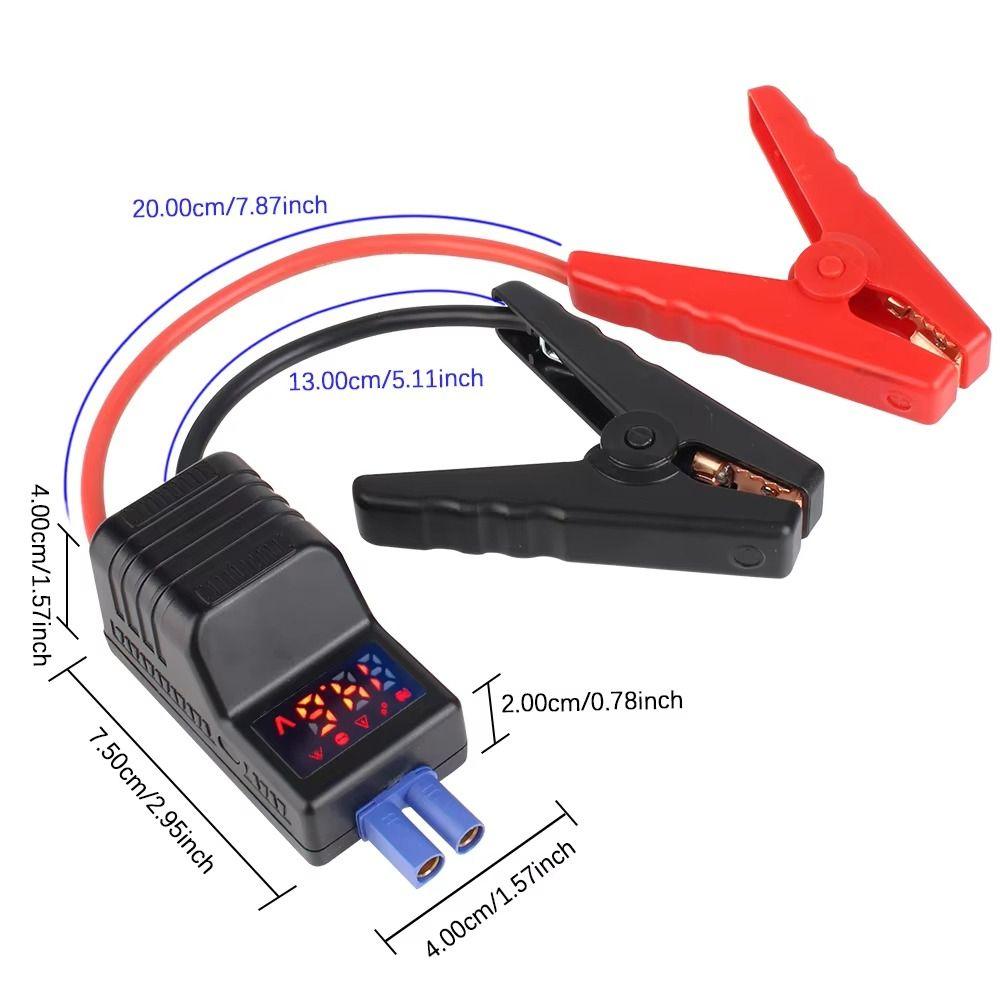 Anti Reverse Connection Car Power Starter Clip Jump Starter Cable with Clamps  For Car Jump Starter