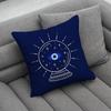 LLucky Blue Evil Eye Pillow Case Pillowcase Home Sofa Cushions Car Cushions Pillowcover Office Pillowshell Pillow