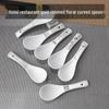Gold-Rimmed Ceramic Soup Teaspoon - Versatile for Stirring, Eating, and Serving