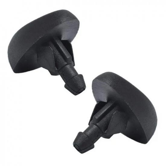 2Pcs Front Windsheild Wiper Washer Nozzles 6438V8 For Citroen C3 Peugeot 106 205