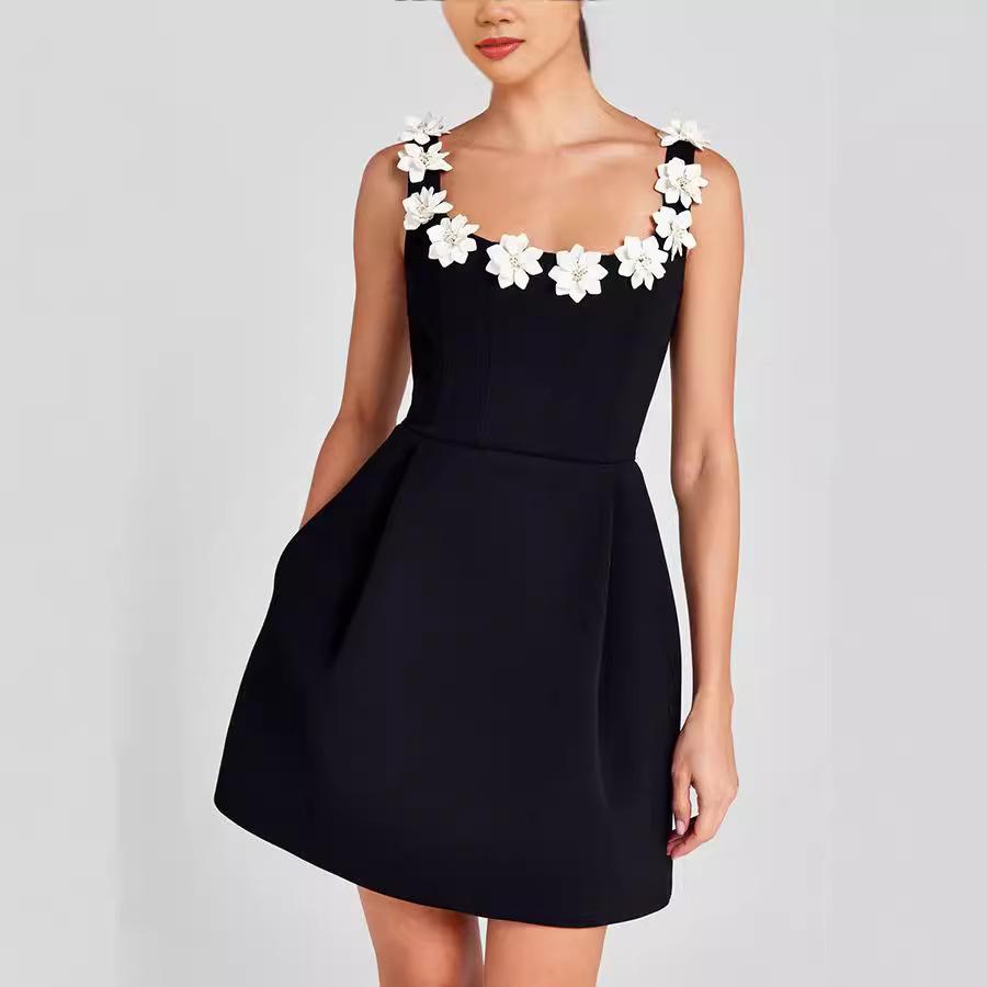 

Весенне-летнее свободное платье-комбинезон без рукавов с карманами для женщин XL