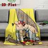 Asterix and Obelix 2D Flat Pattern Flannel Blanket High quality All Seasons Warmth and Comfort Perfect for Christmas Gifts.NMT0928192