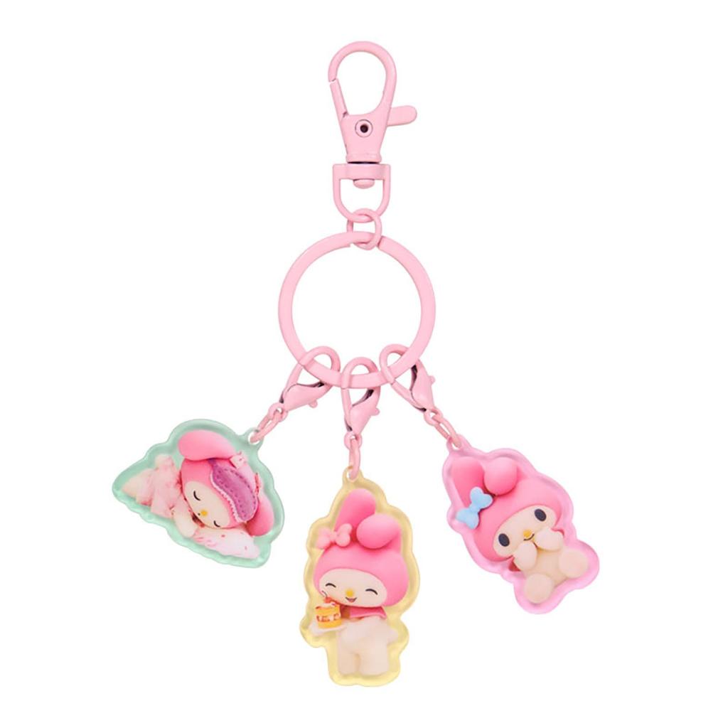 Sanrio Acryl Schlüsselanhänger Original Anime My Melody My Melody Acryl und Alter 3 bis 883328 (Netflix & Kuromi) Stahl, hoch,