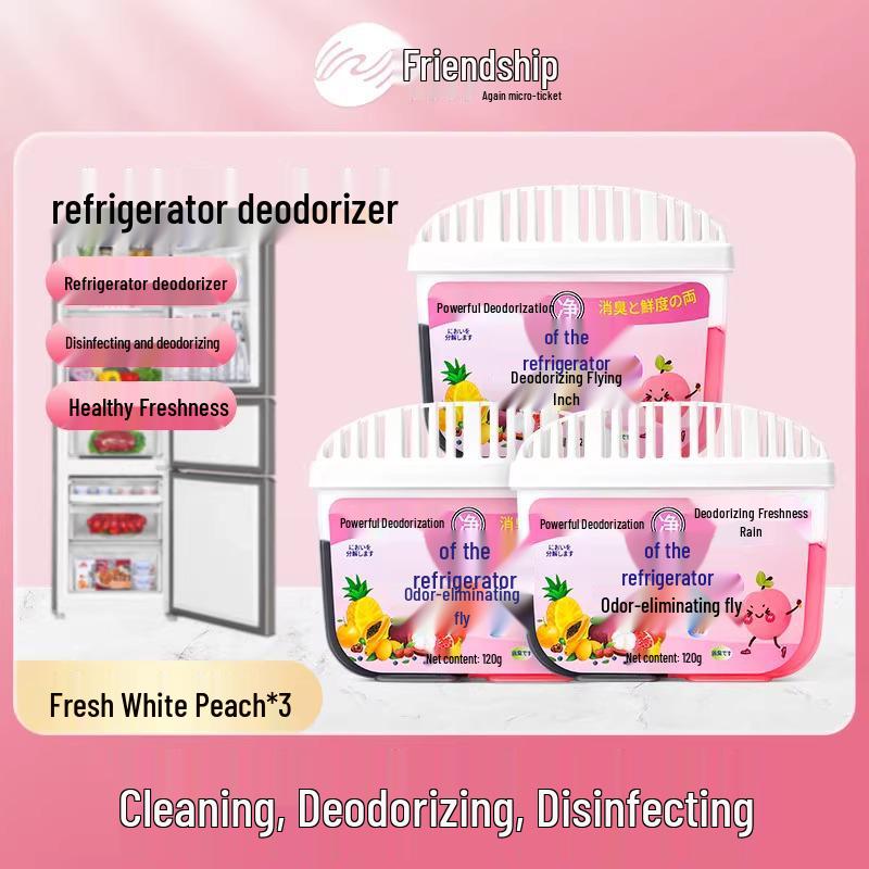Activated Carbon Refrigerator Deodorizing Box - Odor Eliminator & Freshener
