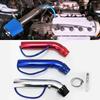 Universal Alumimum 76mm Car Cold Air Intake Turbo Induction Pipe Tube Silver Blue Red