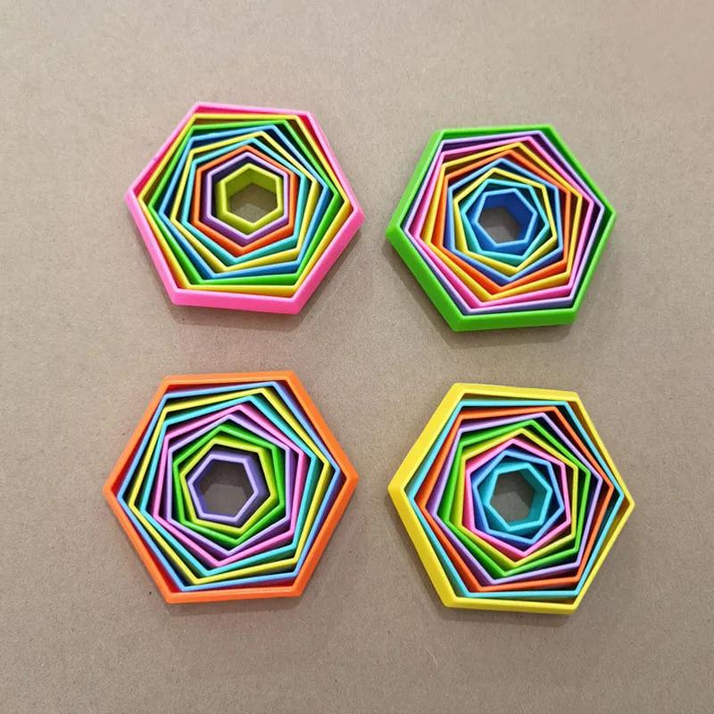 3D Spiral Illusion Antistress Fidget Spielzeuge für Angstzustände Sensorische Autismus-Therapie Juguetes Para Ansiedad Partyspiele Kinder