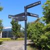 Outdoor 6-Direction Signpost