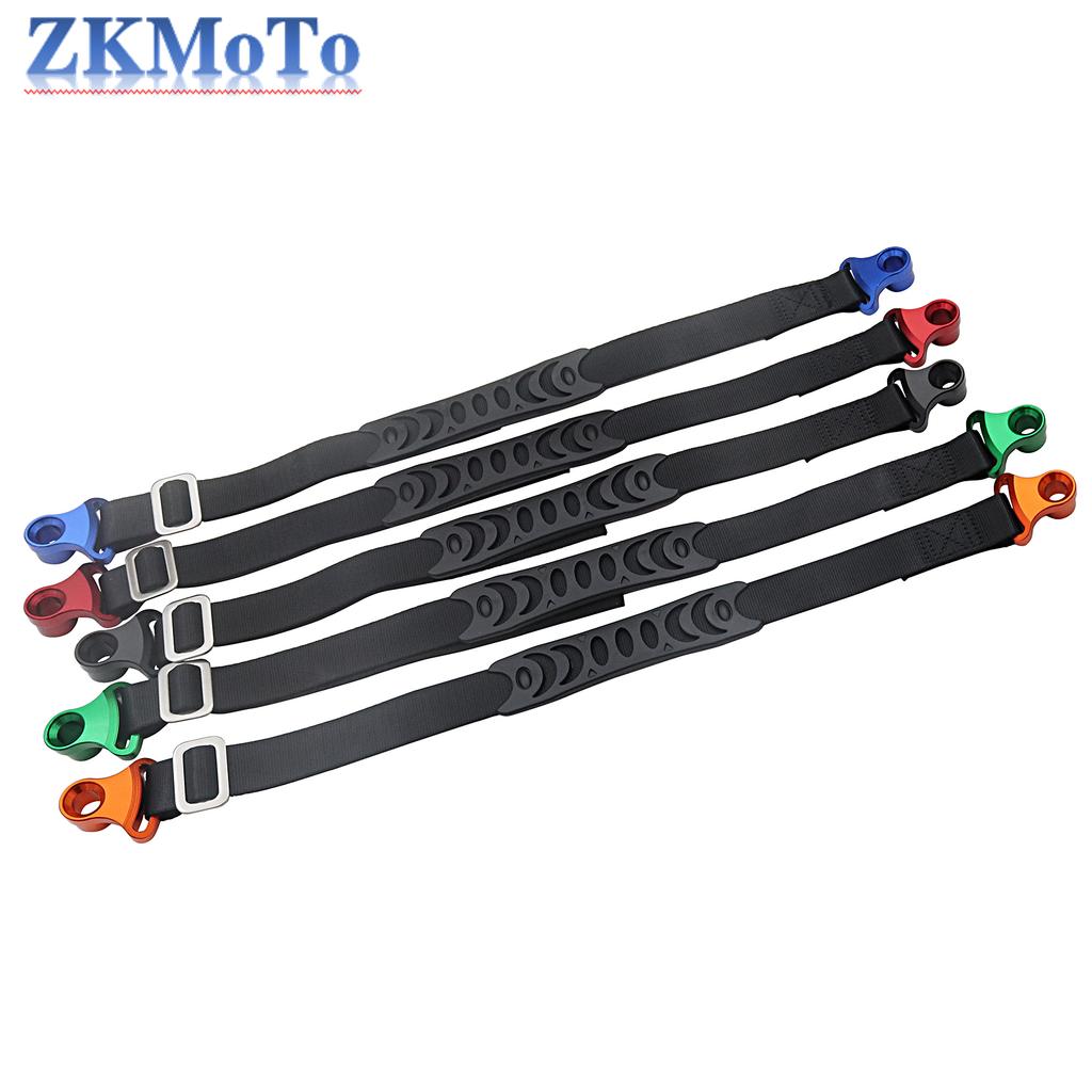 Motorcycle CNC Rear Rescue Traction Strap Pull Sling Belt For YAMAHA KTM KAWASAKI SUZUKI HONDA CR125 CR250 CRF250R CRF450R 250RX
