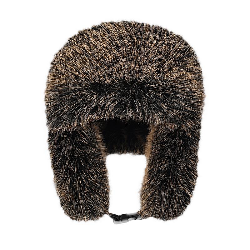 Winter Bombermütze Herren Warm Kältefest Ohrenmütze Outdoor Skimütze