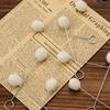 100Pcs DIY Craft Leather Wool Balls Painting Brush Leatherworking Tools  Clothes Painting