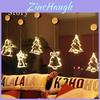 Christmas Scene Decor Pvc Mini Sucker Lights With Reindeer For Holiday Tree And Festive