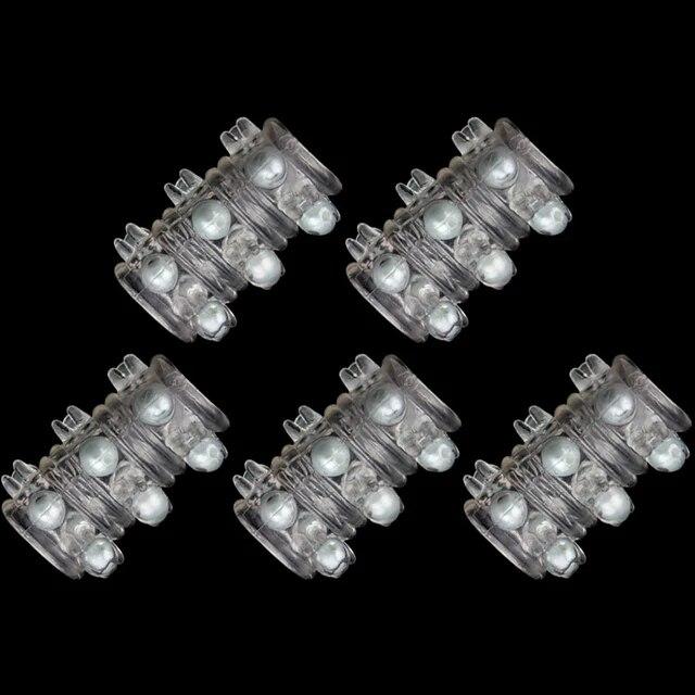 5PCS Cock Sleeves Men'S Ring Cock Ring Sex Toys For Men Delay Ejaculation Sleeve for Penis Male Masturbator Lock Semen Sexy Shop