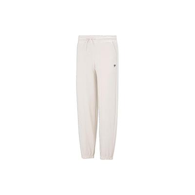Solid Color Cuffed Casual Retro Sports Pants Women Pants Light-Khaki 535360-99