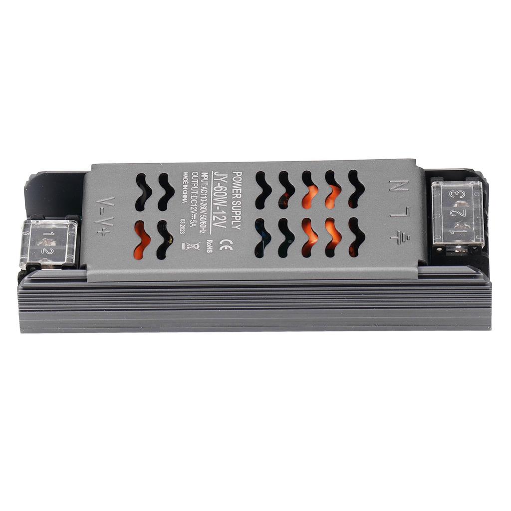 LED Netzteil Treiber DC 12V 60W Konstantspannung Transformator für Streifenlicht Engineering Projekt
