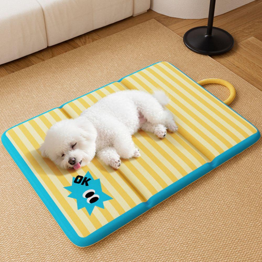 Anti-Slip Pet Sleeping Pad Wear-resistant Pet Rest Cushion Universal Pet Dog Cooling Mat Summer