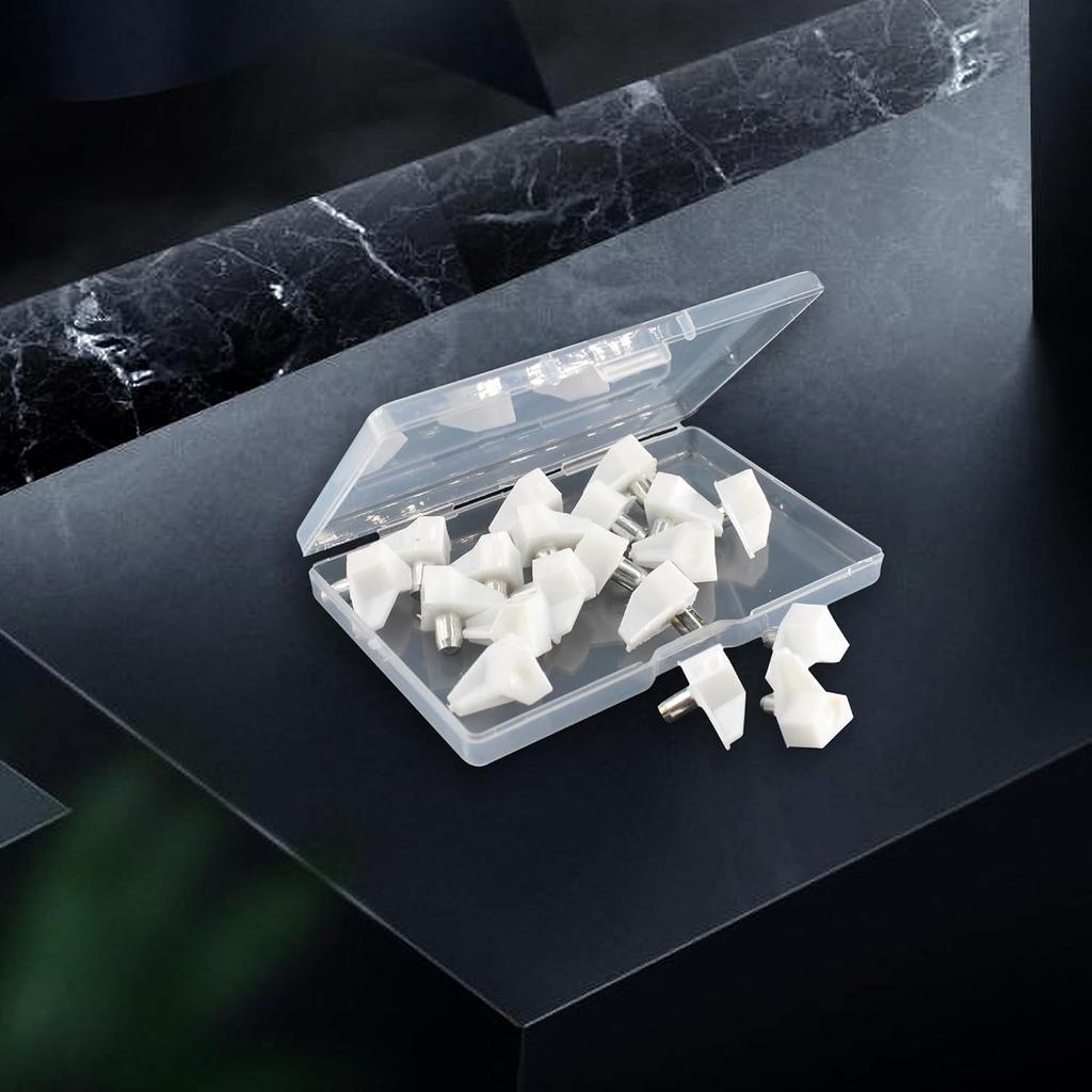 140 Pcs Transparent Laminate Support Baffle Nails - Ideal for Cabinet Laminate Support & Furniture Hardware Assembly