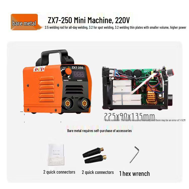 Portable 220V 315 Handheld Welding Machine - Compact Household DC Mini with All-Copper Components