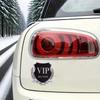 Car Sticker Creative Personality VIP Car Logo Car VIP Word Mark Side Mark Decorative Sticker Modified Metal Tail Mark Sticker