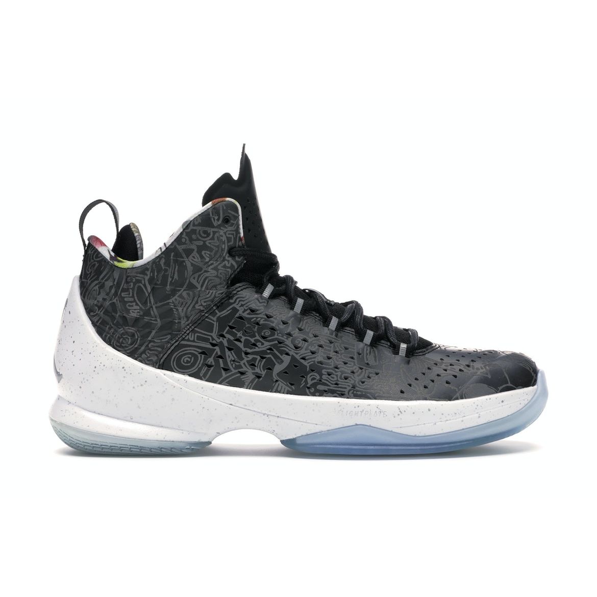

Кроссовки Air Jordan Melo M11 Hebru Мужские Черные Светоотражающие-Серебристые 814286-050
