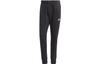 Essential Knitted Sweatpants Men's Black Moderate Cuffed Pants HA4347
