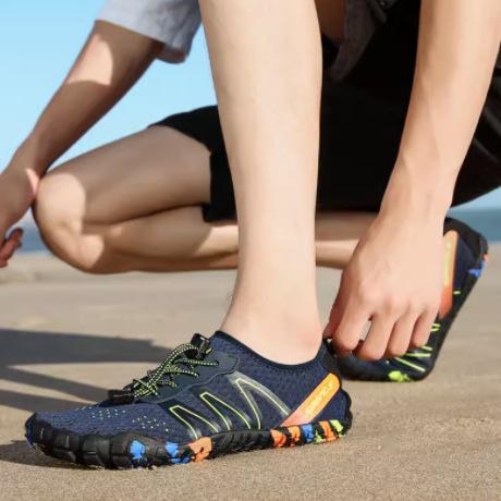 Unisex Water Shoes: Quick-Dry Barefoot Five-Finger Shoes for Swimming, Snorkeling, Beach, & Cut-Resistant Outdoor Wading