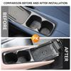 For BYD Dolphin Mini Dolphin Surf Seagull 2024 2025 LHD Gear Shift Panel Cover Center Console Water Cup Sticker Trim Accessories