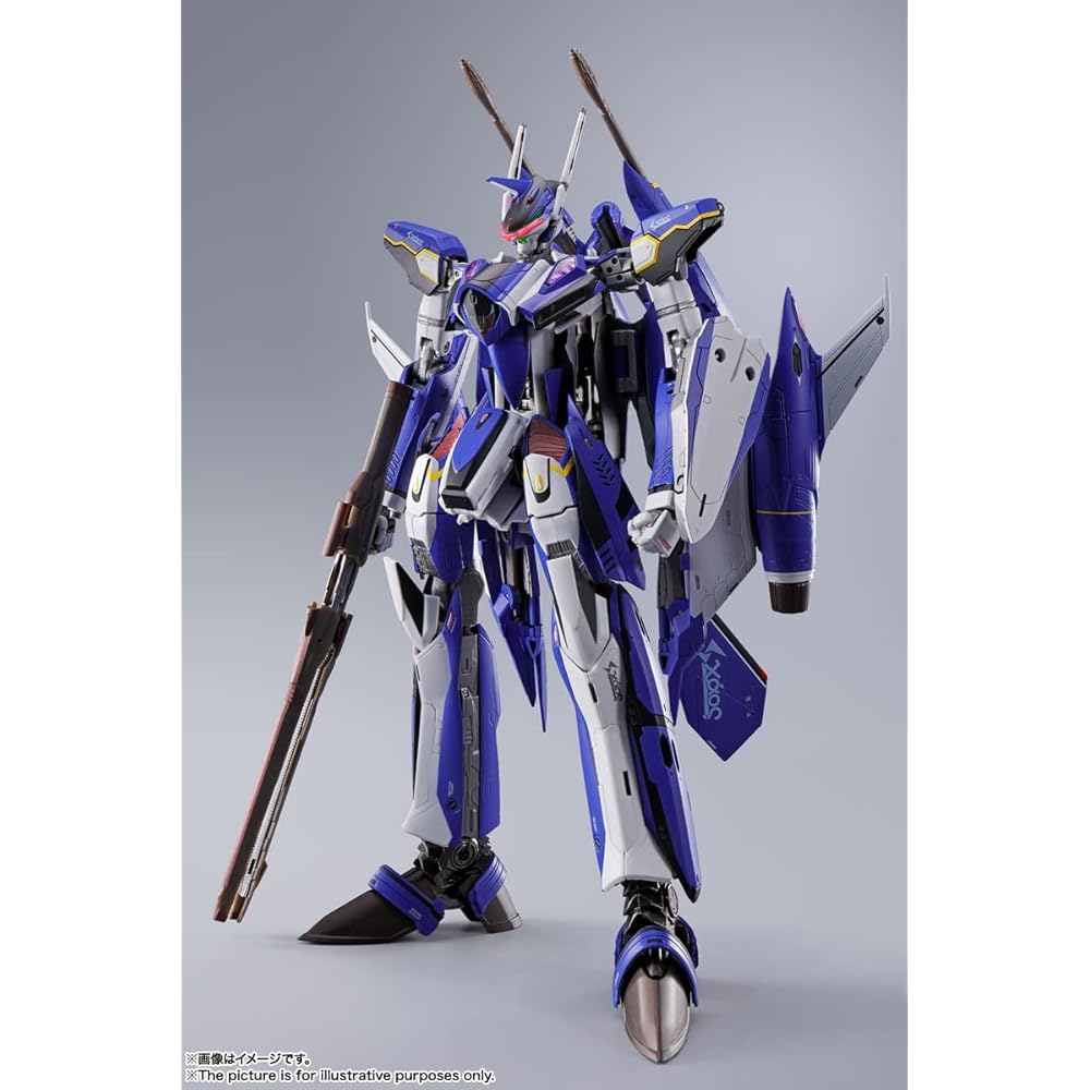TAMASHII NATIONS DX Chogokin Macross Delta YF-29 Durandal Valkyrie Maximilian Genius Figure 220mm ABS Diecast Painted Action Figure