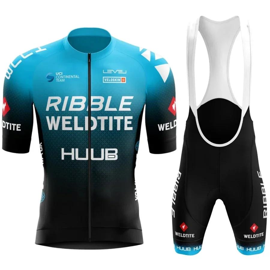 Cycling Equipment Men's Mtb Clothing Jersey  Clothes Sports Set Tricuta Pro 2022 Professional Shirt Bib Pants Gel