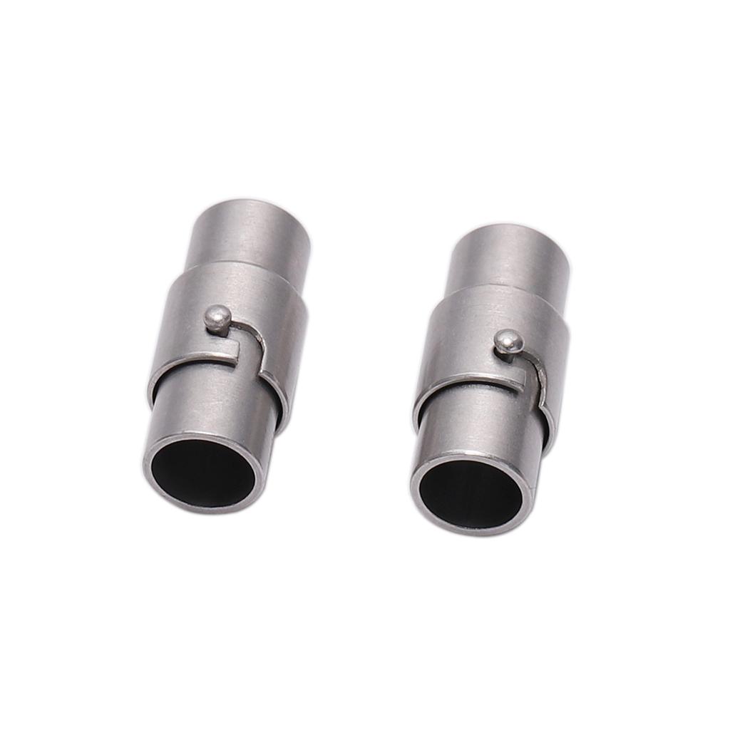 10pcs/lot Strong Magnetic Clasps 3 4 5 6 8 10 mm Leather Cord Bracelet Connectors For DIY Jewelry Making Accessories