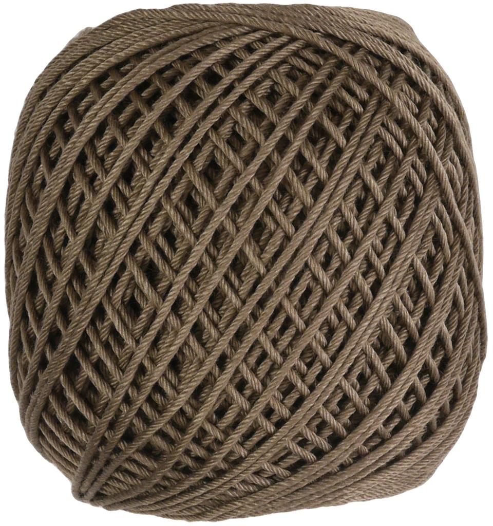 OLYMPUS Thread Emmy Grande House Lace Fine Pack of 3 Thread, Color, Col. H22, Brown, 25g, Approx. 74m,