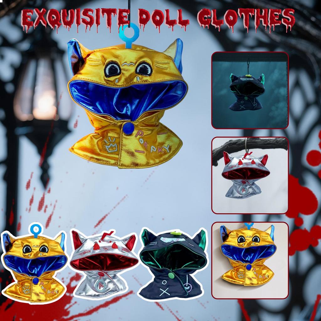 Doll Clothes Set 17cm Doll Accessories Love Heart Top Scarf Hat No Dolls