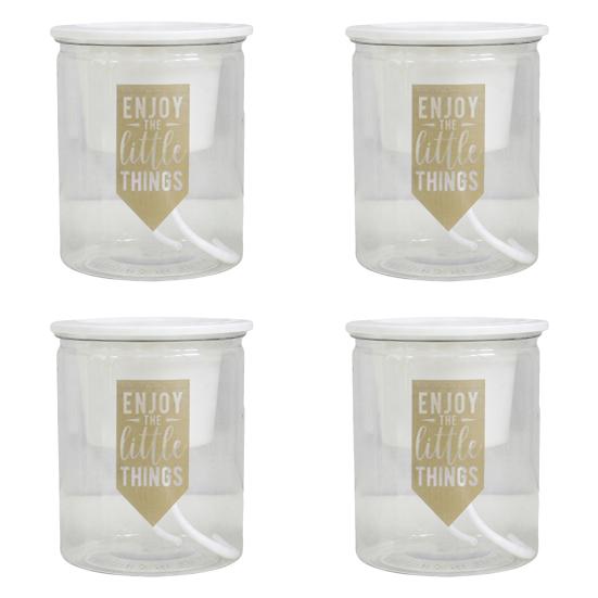 Self Watering Plant Pot Flower Pot with Transparent Reservoir Clear Self Watering Planter for Indoor Plants Flowers African Violets