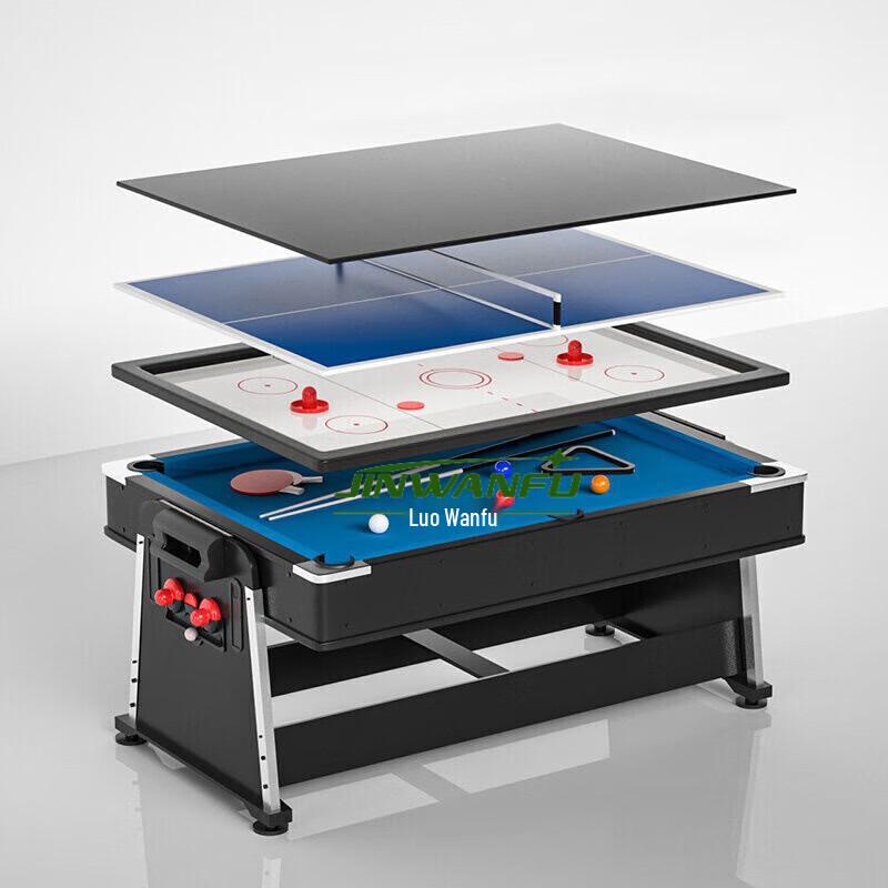 Jin Wan Fu 7ft Luxury Folding Multi-functional Billiard Table