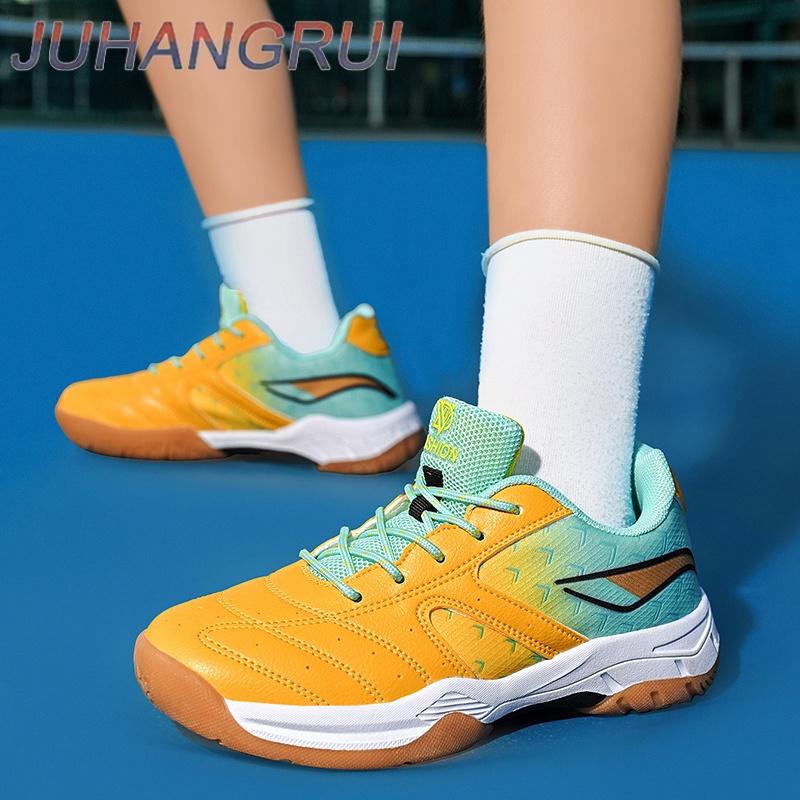 Children's Badminton Shoes Professional Training Sports Shoes Anti-slip Shock-absorbing Table Tennis Shoes Volleyball Shoes