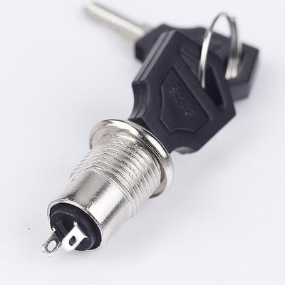 Zámek kláves ON-OFF Terminály Spínač z nerezové oceli + 2 klíče