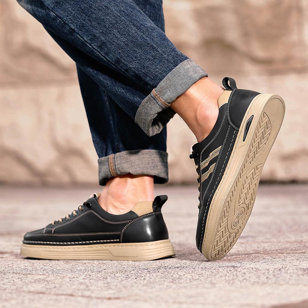 Jeep Fashion Sports Series Simple Versatile Daily Commute Shock Absorbing Lightweight Low Top Casual Shoes Men Sneaker P553M13088