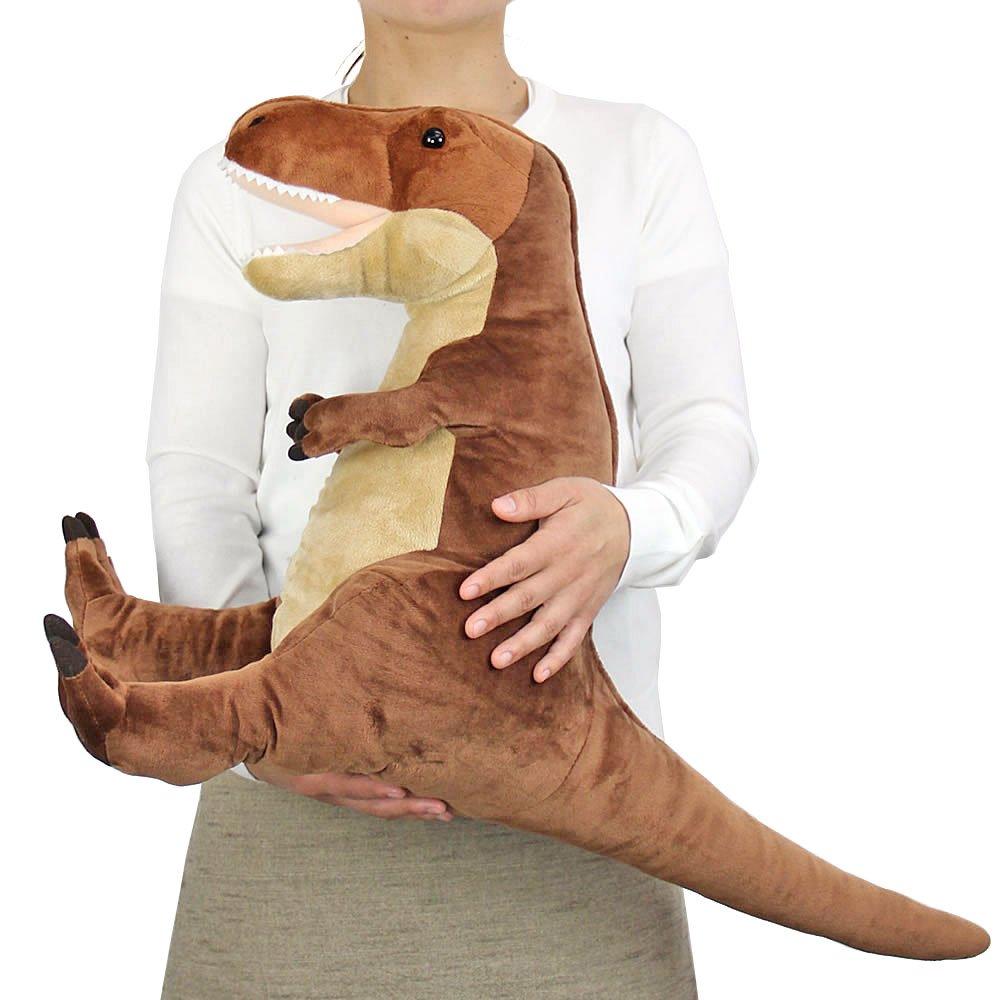 Calorata Tyrannosaurus Plush Toy Realistic Dinosaur Toy Doll Gift Present Birthday Christmas Present (Sitting Series/Large/Soft Touch) (Twice Tested)