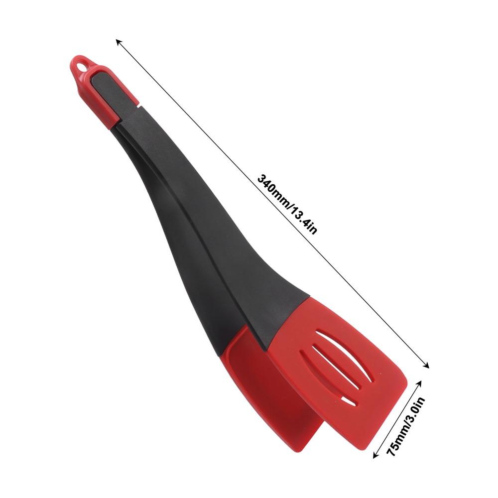 Silicone Food Tongs 3 In 1 Design Grilling Tongs Durable Cooking Spatulas Grilling Cooking
