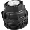 Car Engine Oil Filter Cover Oil Plug 15620-36020 with O Ring Washer Oil Filter Housing Cap Assembly Part for Toyota C-HR 2018-2019