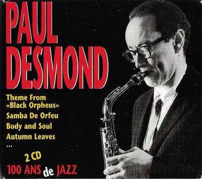 CD PAUL DESMOND - 100 Ans De Jazz  74321778302 RCA Victor 2000 France Jazz Used