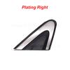 Car Black Front Window Triangle Plate Triangle Garnish Cover Panel Replacement 68083130AD 68083131AD For Dodge Dart 2012-2016